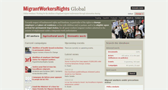 Desktop Screenshot of migrantworkersrights.net